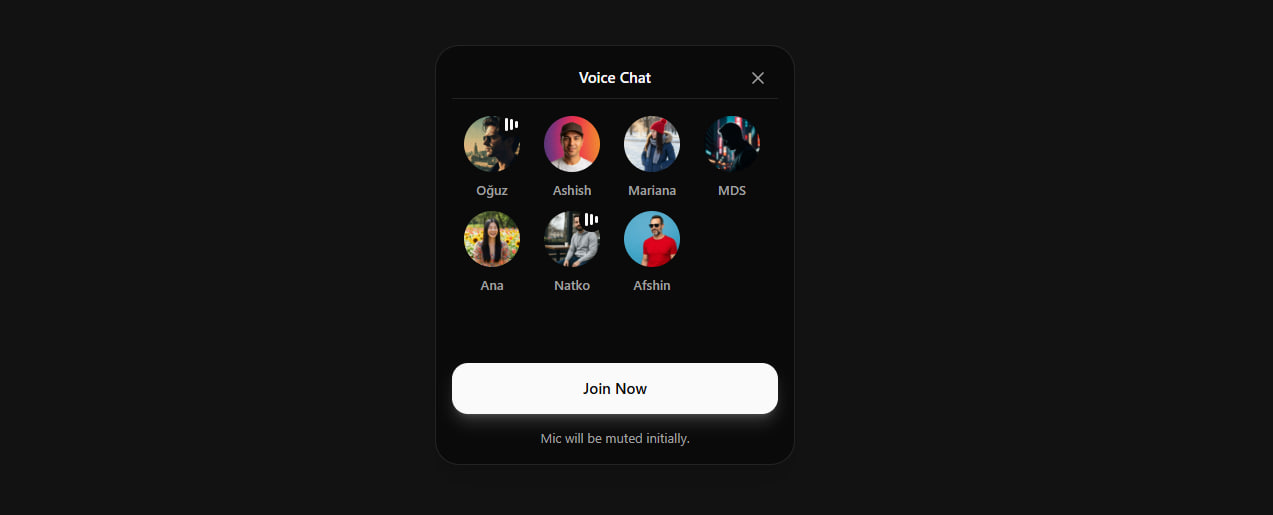  Voice chat design 2