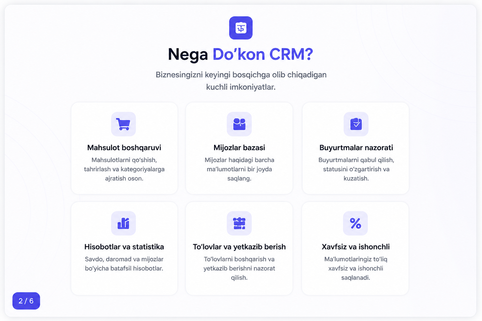 Do‘kon CRM & Shop 3