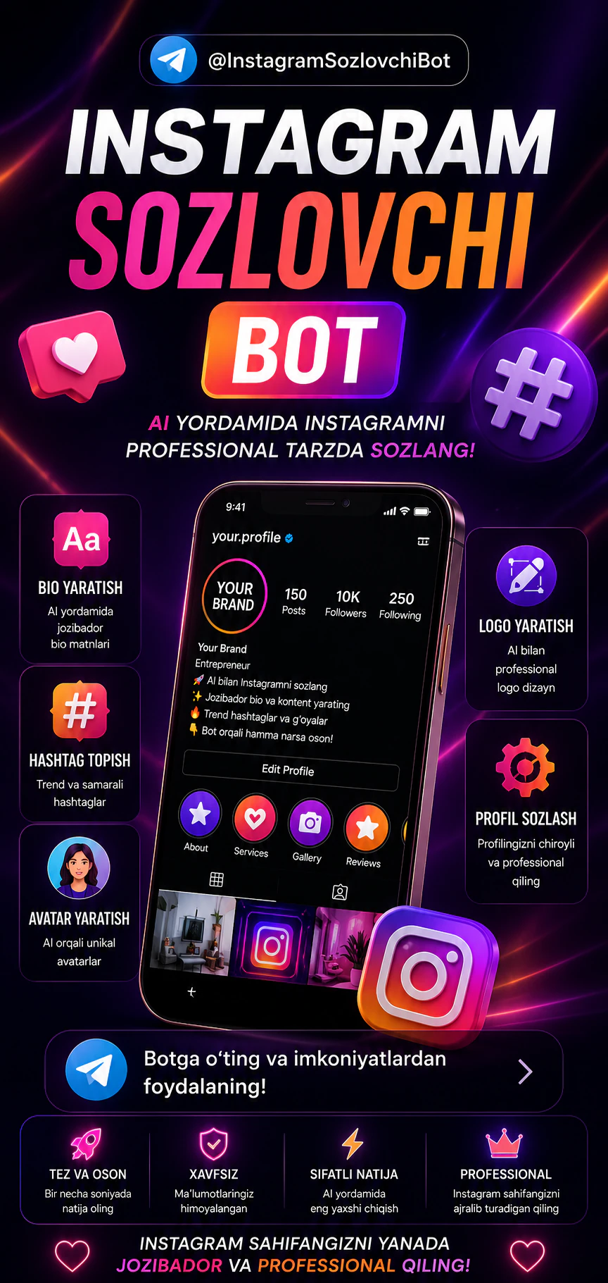 Instagram Setting Bot 2